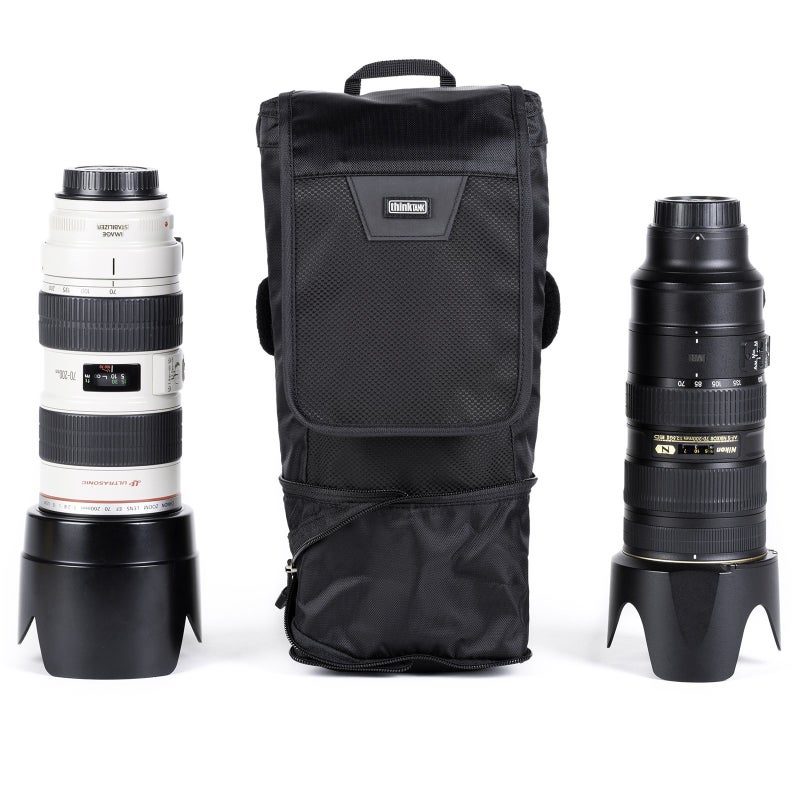 Think Tank Thin Skin 75 Pop Down V3.0 Compressible Modular System Pouch for 70-200mm Lenses with Hood - Image 4